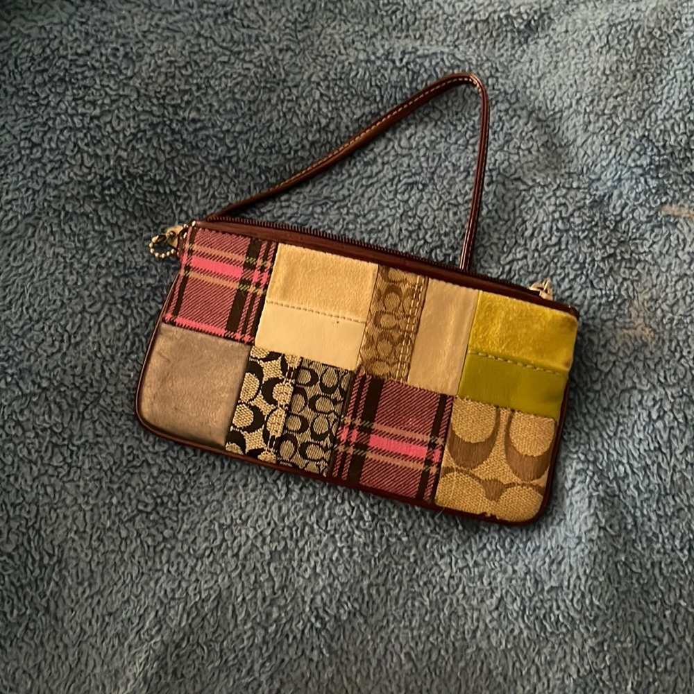 Coach wristlet bag
